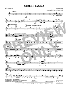 Street Tango - Bb Trumpet 3 