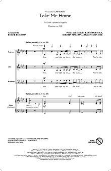 Take Me Home (arr. Roger Emerson) 