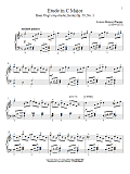 Etude In C Major