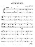 Lead The Way (arr. Larry Moore) - Piano