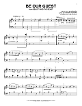 Be Our Guest [Ragtime version] (from Beauty And The Beast) (arr. Phillip Keveren)