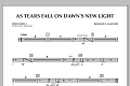 As Tears Fall on Dawn's New Light - Percussion 1