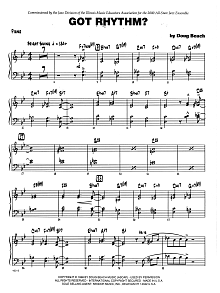 Got Rhythm? - Piano 