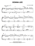 Donna Lee (arr. Brent Edstrom)