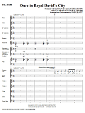 Once in Royal David's City - Score