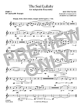 The Seal Lullaby (for Flexible Wind Band) (arr. Robert J. Ambrose) - Pt. 2 - Bb Clarinet/Bb Trumpet