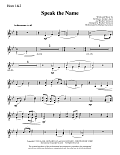 Speak the Name - F Horn 1 & 2
