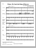 Praise, My Soul, The King Of Heaven - Full Score