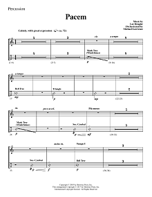 Pacem - Percussion 