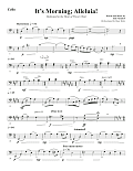 It's Morning; Alleluia! - Cello