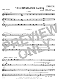 Three Renaissance Dances (From Het Derde Musyk Boexcken - 2nd Bb Trumpet