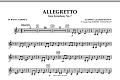 Allegretto (from Symphony No. 7) - Bb Bass Clarinet
