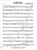 Simple Gifts - Bass