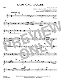 Lady Gaga Fugue - Oboe 
