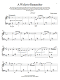 A Waltz To Remember