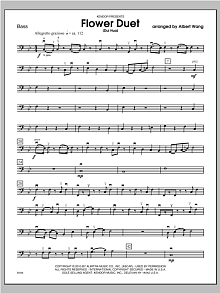Flower Duet (Dui Hua) - Bass 