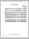 Today He Is Risen! - Full Score