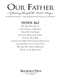 Our Father - A Journey Through The Lord's Prayer - F Horn 1,2