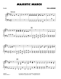 Majestic March - Piano