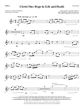 Christ Our Hope In Life And Death (arr. David Angerman) - Violin 1