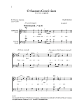 O Sacrum Convivium