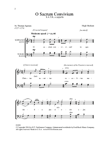 O Sacrum Convivium 