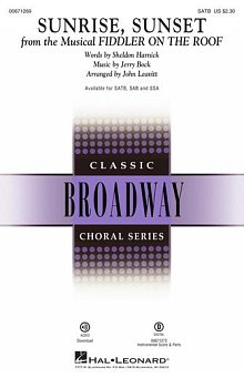 Sunrise, Sunset (from Fiddler On The Roof) (arr. John Leavitt) - Percussion 