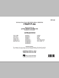I Want It All (from "High School Musical 3") - Full Score