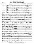 Eine Kleine Nachtmusik (Mvt. 1) - Full Score