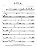 Waltz No. 2 (from Suite For Variety Stage Orchestra) - Trombone 2