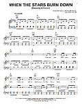 When The Stars Burn Down (Blessing And Honor)