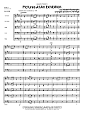 Pictures at an Exhibition - Full Score