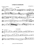 A Study In Contrasts - Eb Baritone Saxophone