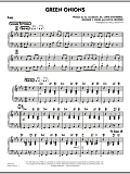Green Onions - Piano