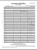 Awesome In This Place (with Worthy) - Full Score