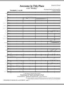 Awesome In This Place (with Worthy) - Full Score 
