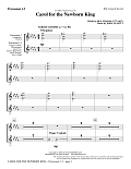 Carol For The Newborn King - Percussion 1-3