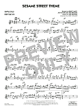 Sesame Street Theme (arr. Mike Tomaro) - Sample Solo - Baritone Sax