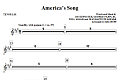 America's Song - Tenor Sax