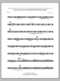 Concerto For Alto Saxophone And Wind Ensemble - Bassoon