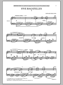 Five Bagatelles (II) 