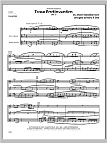 Three Part Invention (No. 7) - Full Score