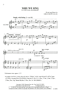Why We Sing