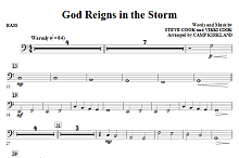 God Reigns In The Storm - String Bass 