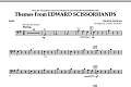 Themes from Edward Scissorhands - String Bass