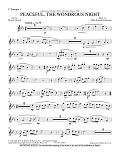 Peaceful the Wondrous Night - Trumpet 1 in C